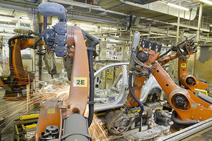 Procese de productie - Roboti industriali si dispozitive de sudura