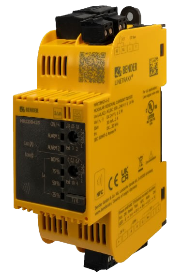 Monitorizarea curentilor reziduali - Relee de monitorizare - RCMA (curenti de tip B) - LINETRAXX� MRCDB425