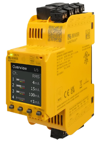 Monitorizarea curentilor reziduali - Sisteme de monitorizare - RCMS - LINETRAXX� SmartDetect RCMS425-D